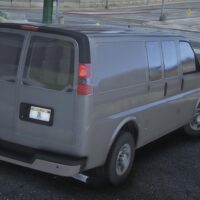 Chevrolet Express 3500 | Debadged | Template