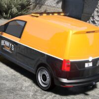 Volkswagen Caddy Bennys | Debadged | Template