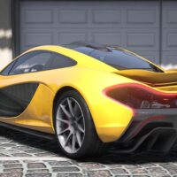 McLaren P1 | Debadged | Template