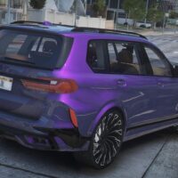 BMW X7 2022 | Debadged | Template
