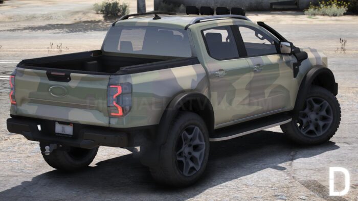 Ford Ranger Wildtrak 2023 | Debadged | Template