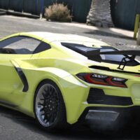 Chevrolet Corvette C8 | Debadged | Template