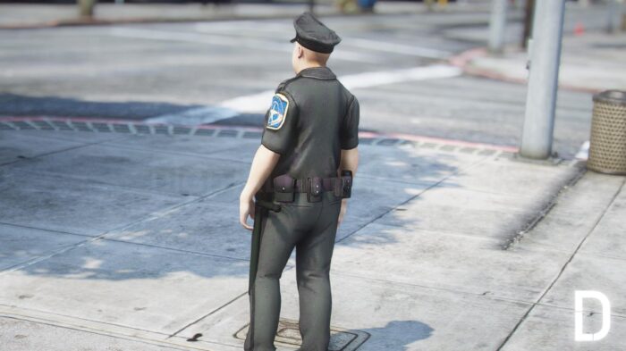 Fat Police Sheriff