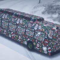 Christmas Bus | Template