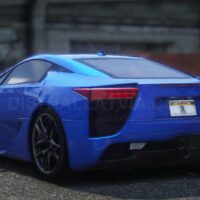 Lexus LFA | Debadged | Template | Tuning | Animated Spoiler
