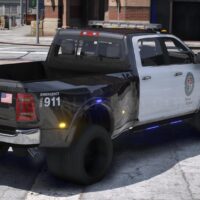 Dodge Ram 3500 Heavy Duty Police | Debadged | Template