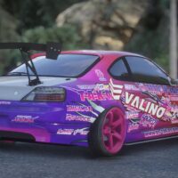 Nissan Silvia S15 Naoki Drift | Debadged | Template