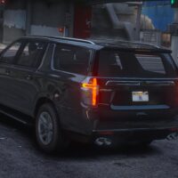 Chevrolet Suburban 2021 | Debadged | Template