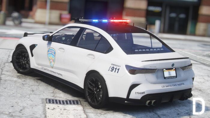 Highway Patrol Police Vanilla Car Pack | 5 Vehicles | Templates