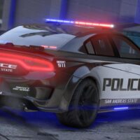 Dodge Charger SRT Hellcat Police | Debadged | Template