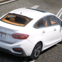 Chevrolet Cruze RS 2018 | Debadged | Template