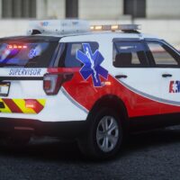 Ford Explorer 2016 EMS AMR | Debadged | Template