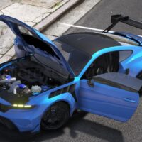 Ford Mustang GTD 2025 | Debadged | Template