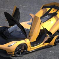 Koenigsegg Jesko 2020 | Debadged | Template