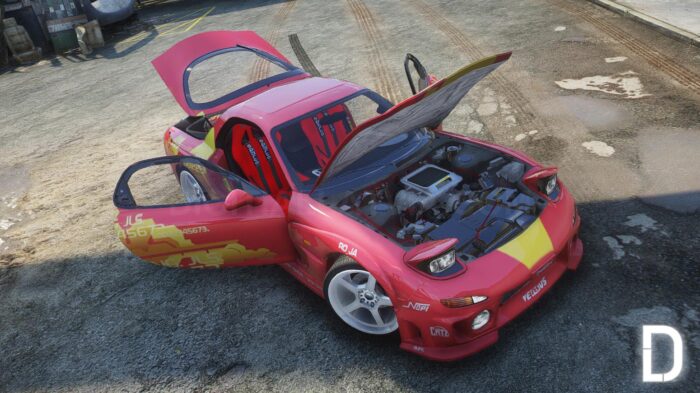 Mazda RX7 2F2F | Debadged