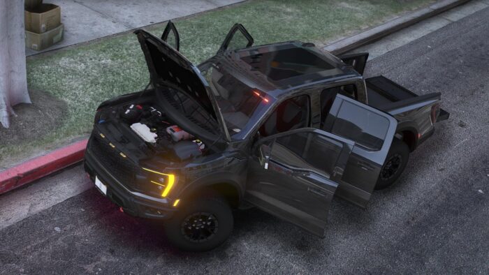 digitallatvia_3_30f4524d-40ee-4edb-9e4f-6353bed37df6.jpg Ford F-150 Raptor R 2023 Unmarked Police | Debadged | Template