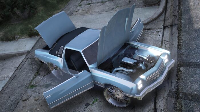 Chevrolet Monte Carlo Donk 1977 | Debadged