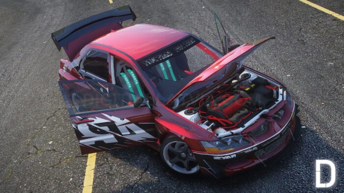 digitallatvia_3_456c8b3f-194a-4ca2-a7c9-ad0ee69a18fe.jpg Mitsubishi Lancer Evolution IX 2006 FNF Tokyo Drift | Debadged