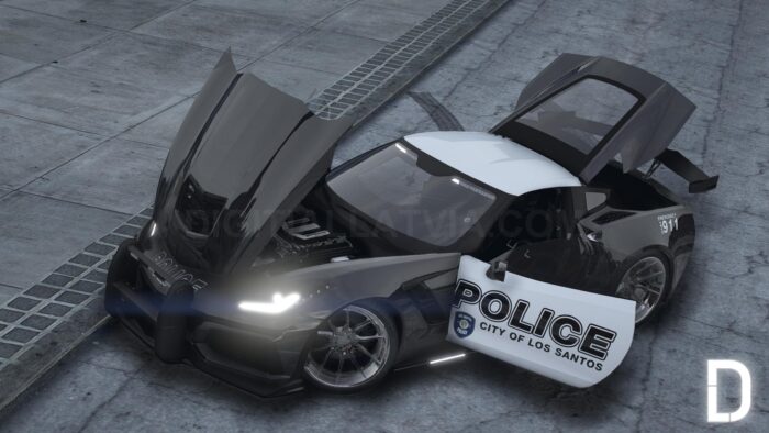 digitallatvia_3_56c40865-db7e-43a0-ac57-be791cf357ef.jpg Chevrolet Corvette C7 Police | Debadged | Template