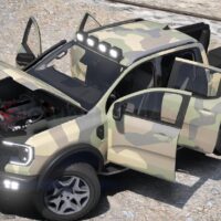 Ford Ranger Wildtrak 2023 | Debadged | Template
