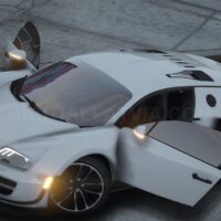 Bugatti Veyron Widebody Quad Turbo | Debadged | Animated Spoiler | Custom Sound