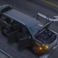Chevrolet Suburban 2021 | Debadged | Template
