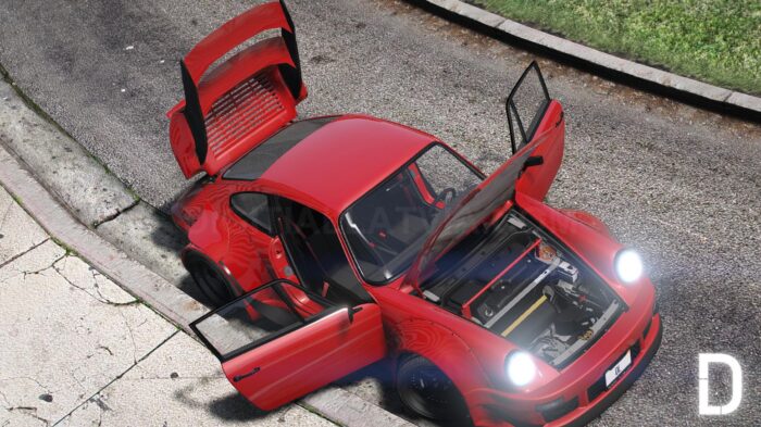 Porsche 911 RWB | Debadged | Tuning | Template