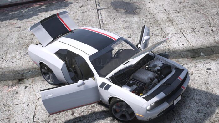 Dodge Challenger 2016 | Debadged | Tuning | Template