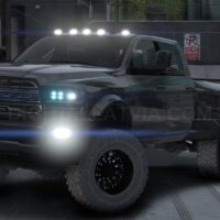 Dodge Ram 3500 HD Truck + Trailer | Debadged