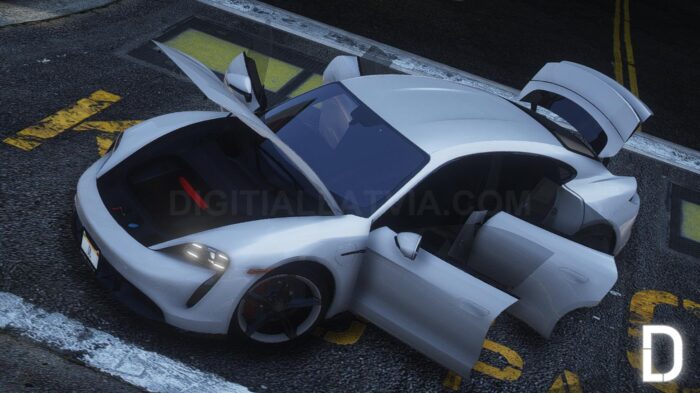 Porsche Taycan Turbo S 2021 | Debadged