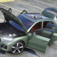 Audi SQ5 2022 | Debadged | Tuning | Template