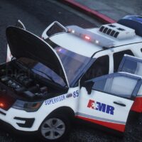 Ford Explorer 2016 EMS AMR | Debadged | Template