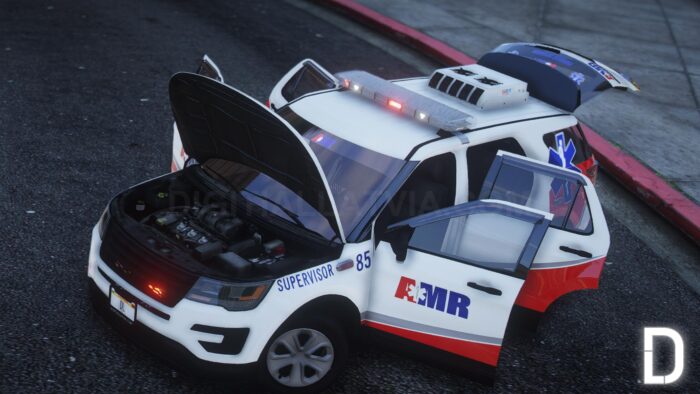 Ford Explorer 2016 EMS AMR | Debadged | Template