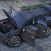 Chevrolet Tahoe LTZ 2014 Donk | Debadged | Template