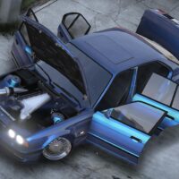 BMW E34 M5 Stanced | Debadged