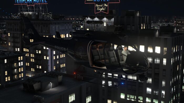 Frogger Police Helicopter | Template