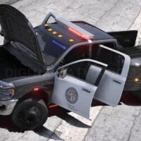 Dodge Ram 3500 Heavy Duty Police | Debadged | Template