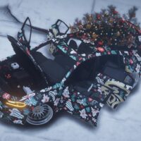 Dodge Charger Hellcat Christmas | Template | Debadged