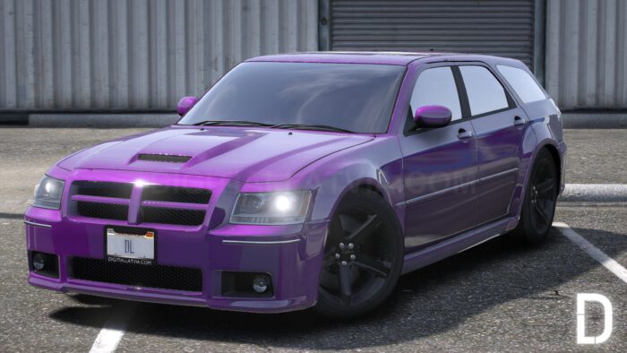 Dodge Magnum SRT8 2008 | Debadged