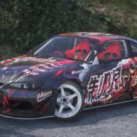 Nissan Silvia S15 Naoki Drift | Debadged | Template