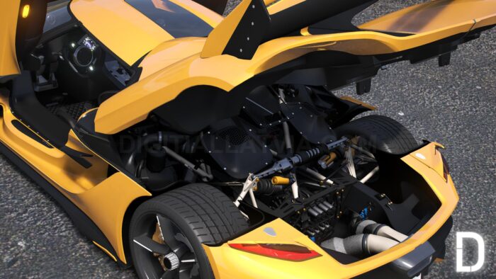 Koenigsegg Jesko 2020 | Debadged | Template