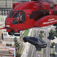 Buckingham DH-7 Iron Mule EMS Helicopter | Template