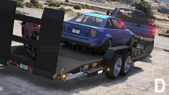 Ford F-350 Super Duty Truck + Trailer | Debadged