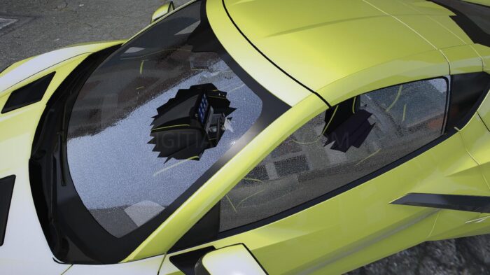 Chevrolet Corvette C8 | Debadged | Template