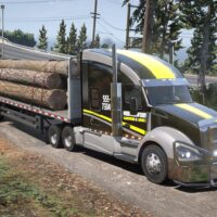 Kenworth T680 2016 | Debadged | Template