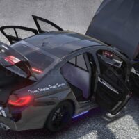 BMW M5 F90 2019 Police | Debadged | Template