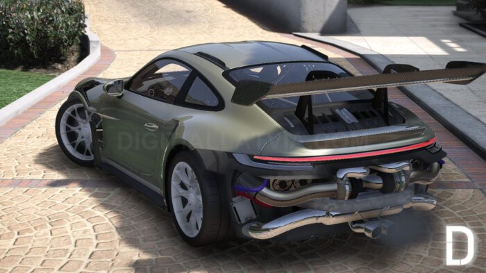 Porsche 911 (992) GT3RS Twin Turbo | Debadged | Custom Sound