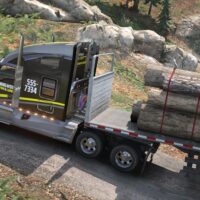 Kenworth T680 2016 | Debadged | Template