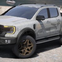Ford Ranger Wildtrak 2023 | Debadged | Template