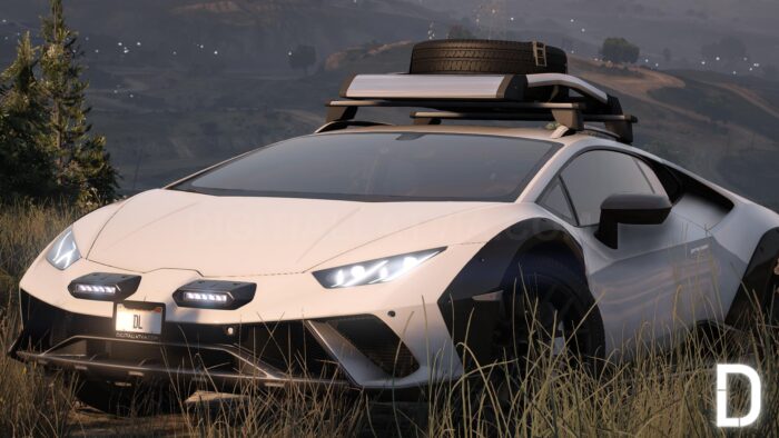Lamborghini Huracan Sterrato | Debadged | Template